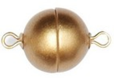 Magnetverschluss (0334-15-GolM) 15mm gold matt