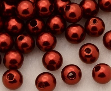 Wachsperle 5mm rot 100 St.