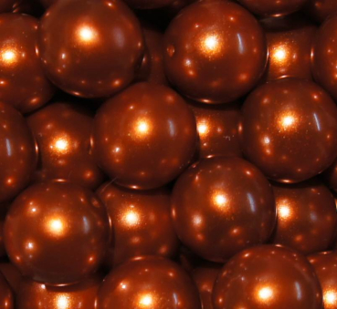 Preview: Glaswachsperle 8mm Terracotta 50 St