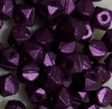 Glaswachswürfel antik 4mm Aubergine Luster 1200 St