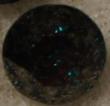 Swarovski Chaton SS39 Emerald Black Patina
