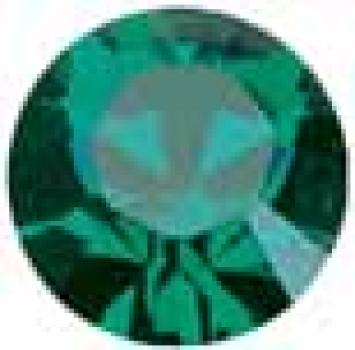 Swarovski Chaton SS39 Emerald