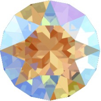 Swarovski Chaton SS39 Light Colorado Topaz Shimmer