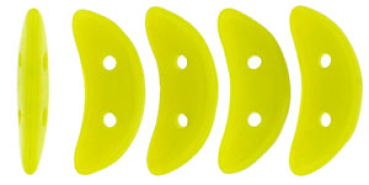 Crescent Bead 3x10mm Chartreuse 5g
