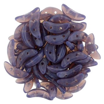 Crescent Bead 3x10mm Milky Amethyst 100g