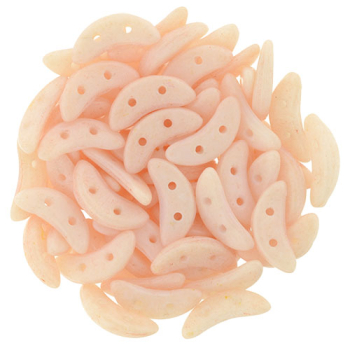 Crescent Bead 3x10mm Opak Peach Echo 100g