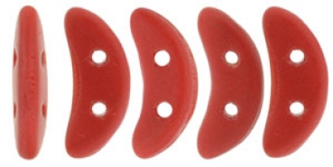 Crescent Bead 3x10mm Opak Red Matt 100g