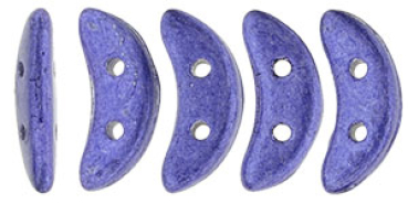 Crescent Bead 3x10mm Satur Met Violet 5g