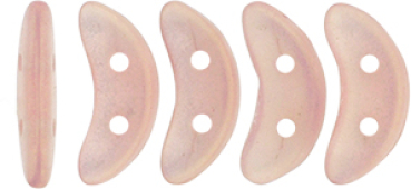 Crescent Bead 3x10mm Sue Gold Milk Pink 100g