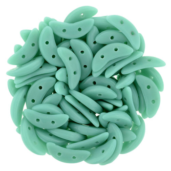 Crescent Bead 3x10mm Turquoise 100g