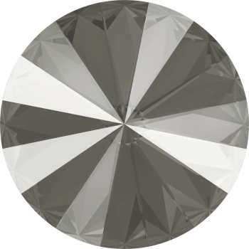 Rivoli 12mm Swarovski Crystal Dark Grey