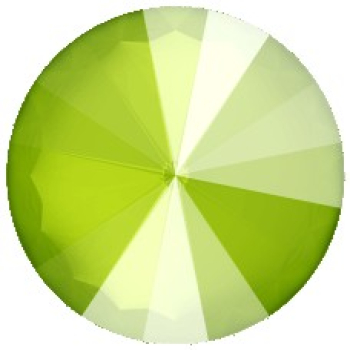 Rivoli 14mm Crystal Lime Swarovski
