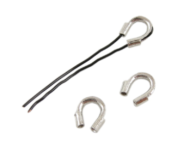 Wire Protectors platinfarben 24 St.
