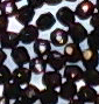 Glasschliffperle 3mm Jet Chocol Bron 100