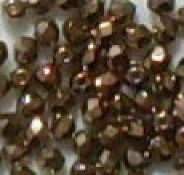 Glasschliffperle 3mm Jet Dorado 1200