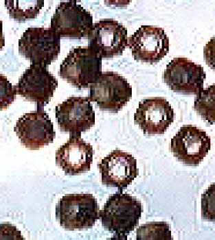 Glasschliffperle 3mm Jet Hellbronze 100 St.