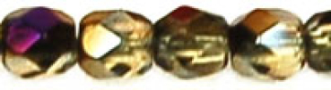 Glasschliffperle 3mm Lt Topaz Ir Purp 100St