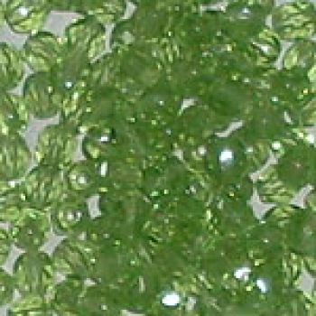 Glasschliffperle 3mm Peridot 100 St.