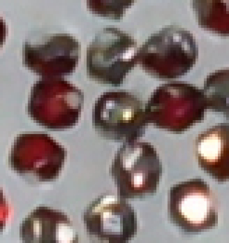 Glasschliffperle 3mm Siam CAL 100 St.