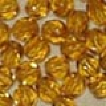 Glasschliffperle 3mm Topaz 100 St.