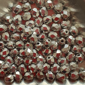 Glasschliffperle 4mm Crystal Full Labrador 1200 St.