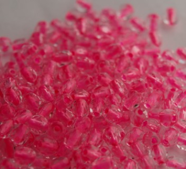 Glasschliffperle 4mm Crystal Neon Pink Li 100St
