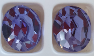 Strassstein oval 12x10 mm Tan(Preci) 4St gef