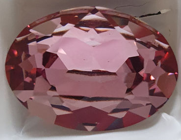 Swarovskistein oval 18x13mm Crystal Antik Pink gef.