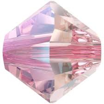 Swarovskiperle 3mm bic Light Rose Shimmer 36 St.