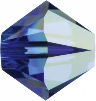 Swarovskiperle 3mm bic Sapphire AB 36 St.
