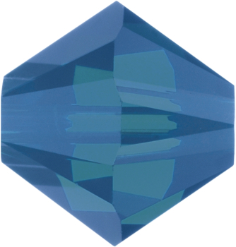 Swarovskiperle 4mm bic. Caribbean Blue Opal 40 St.