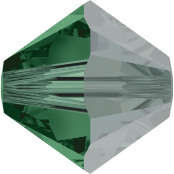 Swarovskiperle 4mm bic. Emerald SA 36 St