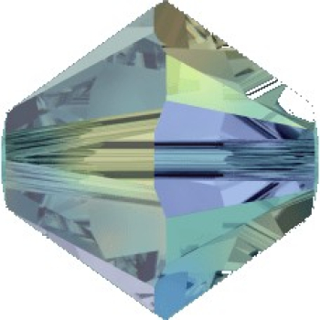 Swarovskiperle 4mm bic. Indicolite AB 2 30St.