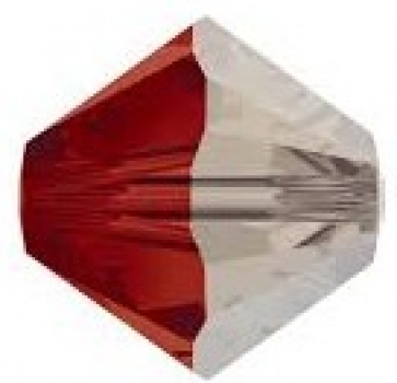 Swarovskiperle 4mm bic. Ind. Red SA 36 St.