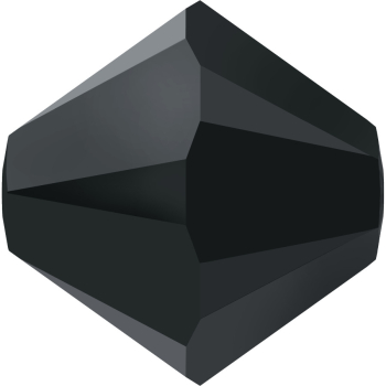 Swarovskiperle 4mm bic. Jet Hematite 36 St.