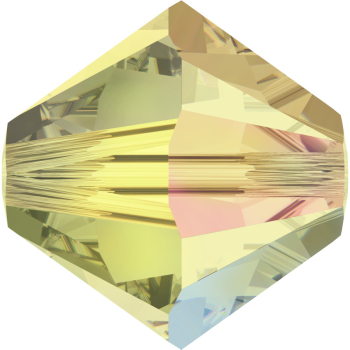 Swarovskiperle 4mm bic. Jonquil AB 36 S