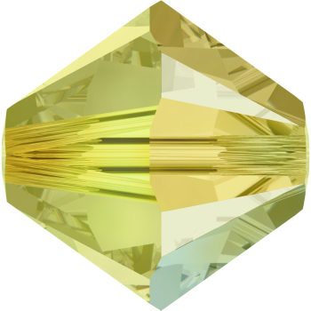 Swarovskiperle 4mm bic. Jonquil AB2 34St