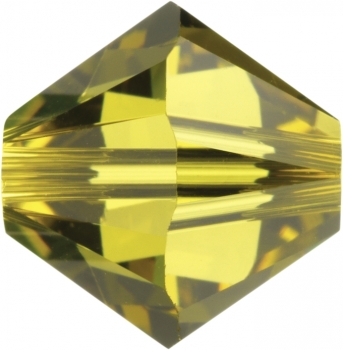 Swarovskiperle 4mm bic. Lime 40 St.