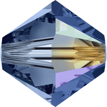 Swarovskiperle 4mm bic. Montana AB 36 St.