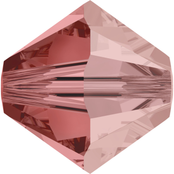 Swarovskiperle 4mm bic. Padparadsc Satin 40 St.