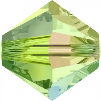 Swarovskiperle 4mm bic. Peridot AB2 30 St.