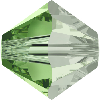 Swarovskiperle 4mm bic. Peridot Sa 40 St
