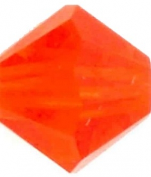 Swarovskiperle 4mm bic. Red Topaz 40 St.