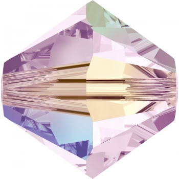 Swarovskiperle 4mm bic. Rosaline AB2 34St.