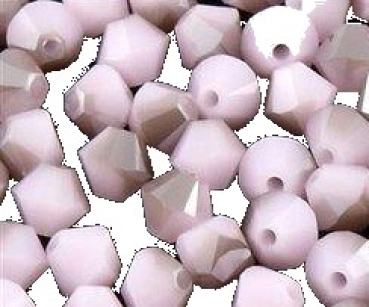 Swarovskiperle 4mm bic. Rose Alabast. Satin 36St.