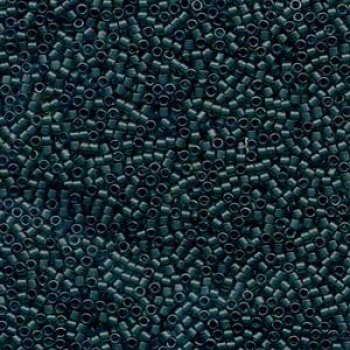 Miyuki Delica (0788) 11/0 Dyed Matt Tr Blue Zircon 5g