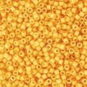 Miyuki Delica (2102) 11/0 Duracoat Opak Banana 50g