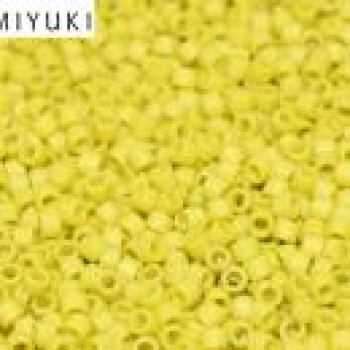 Miyuki Delica (2283) 11/0 Duracoat Matt Opak Glazed Citron 50g
