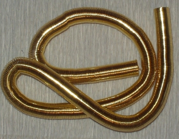 Bouillon gold glanzglatt 5mm 5g