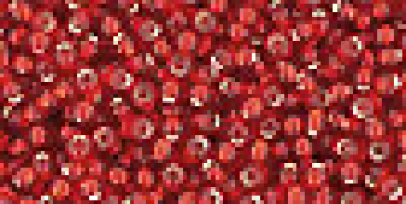 Toho 3,0mm (0025C) Silver Lined Ruby ca19g